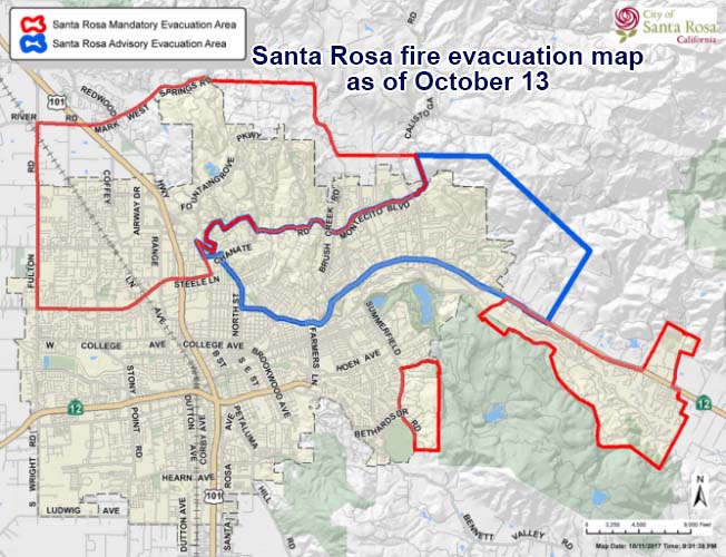 Карта эвакуации