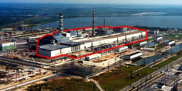 строительство Чернобыльская ЧАЭС 1